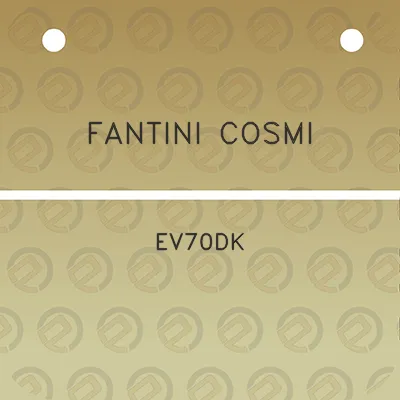 fantini-cosmi-ev70dk