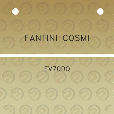 fantini-cosmi-ev70dq