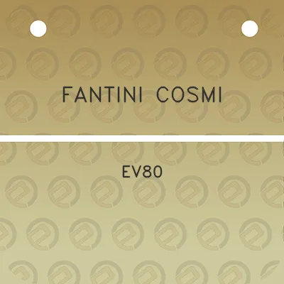 fantini-cosmi-ev80