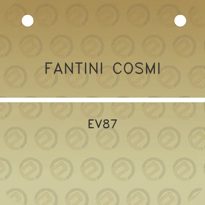 fantini-cosmi-ev87