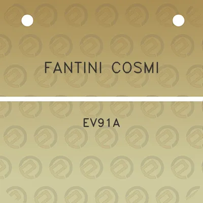 fantini-cosmi-ev91a