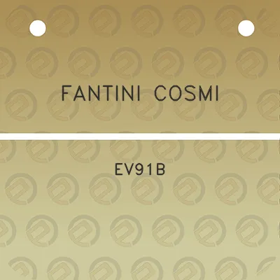 fantini-cosmi-ev91b