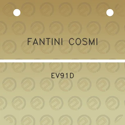 fantini-cosmi-ev91d