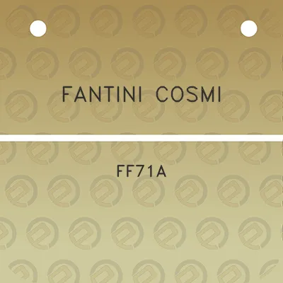 fantini-cosmi-ff71a