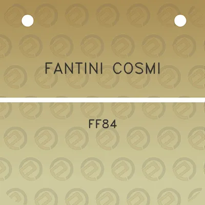 fantini-cosmi-ff84