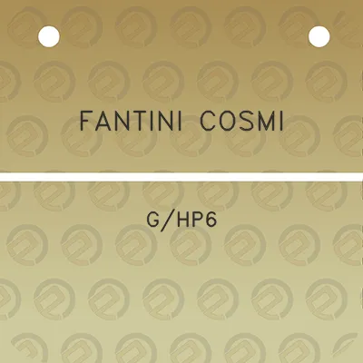 fantini-cosmi-ghp6