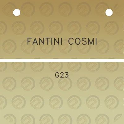 fantini-cosmi-g23