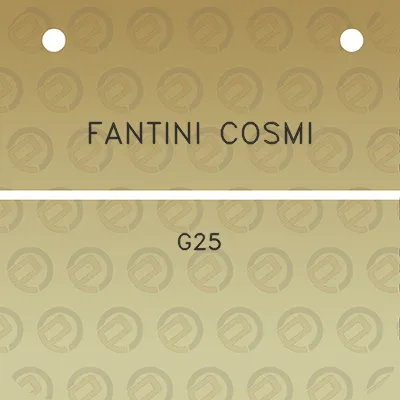 fantini-cosmi-g25