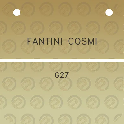 fantini-cosmi-g27