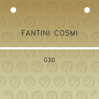 fantini-cosmi-g30