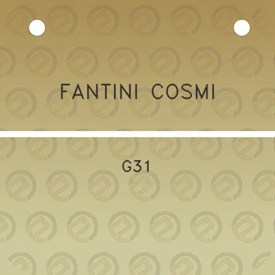 fantini-cosmi-g31