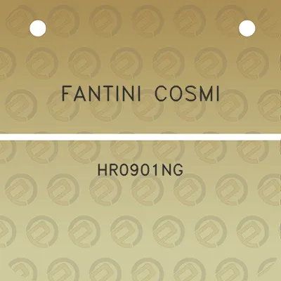 fantini-cosmi-hr0901ng