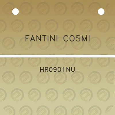 fantini-cosmi-hr0901nu