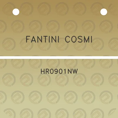 fantini-cosmi-hr0901nw