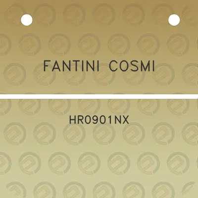 fantini-cosmi-hr0901nx