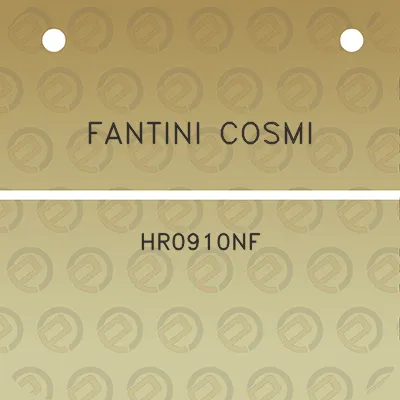 fantini-cosmi-hr0910nf