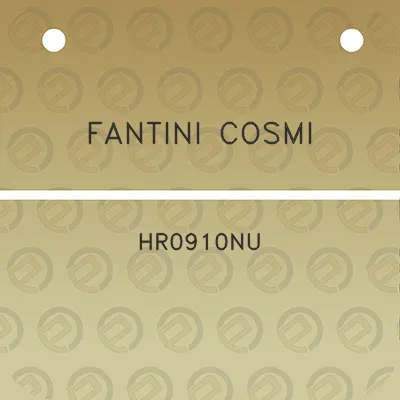 fantini-cosmi-hr0910nu