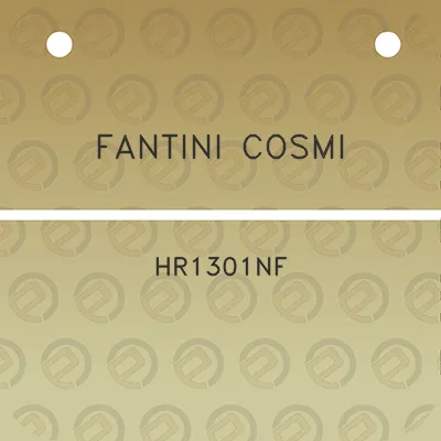 fantini-cosmi-hr1301nf