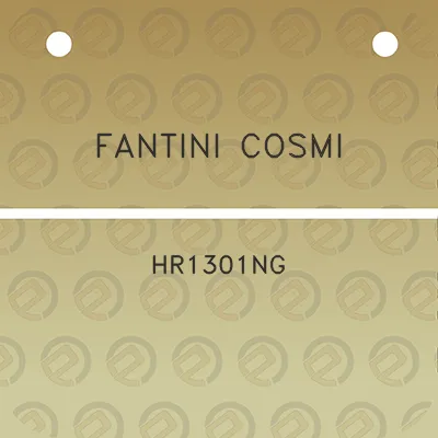 fantini-cosmi-hr1301ng