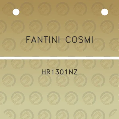 fantini-cosmi-hr1301nz