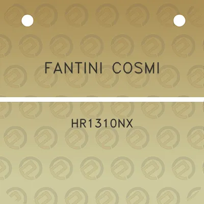 fantini-cosmi-hr1310nx