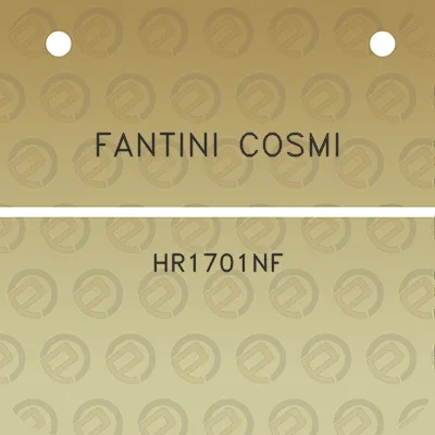 fantini-cosmi-hr1701nf