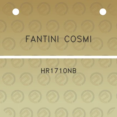 fantini-cosmi-hr1710nb