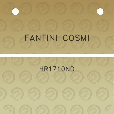 fantini-cosmi-hr1710nd