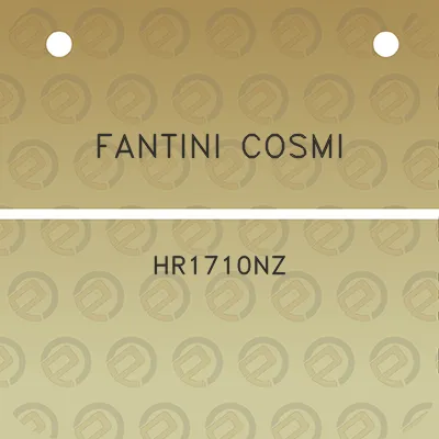 fantini-cosmi-hr1710nz