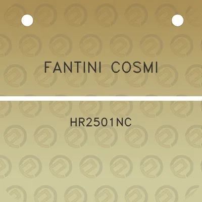 fantini-cosmi-hr2501nc