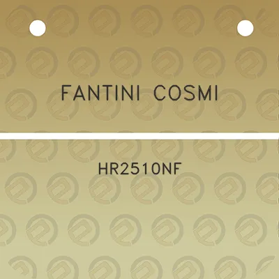 fantini-cosmi-hr2510nf