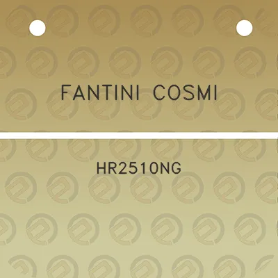 fantini-cosmi-hr2510ng