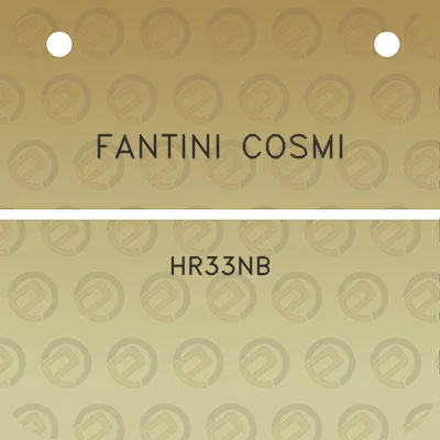 fantini-cosmi-hr33nb