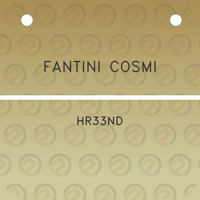 fantini-cosmi-hr33nd