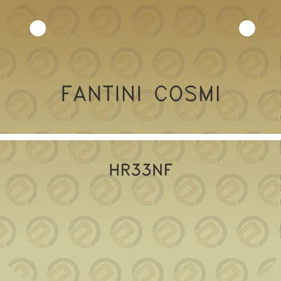 fantini-cosmi-hr33nf