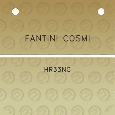 fantini-cosmi-hr33ng