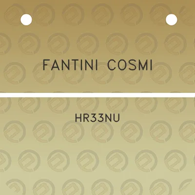 fantini-cosmi-hr33nu