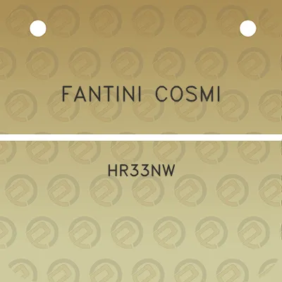 fantini-cosmi-hr33nw