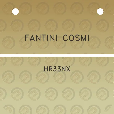 fantini-cosmi-hr33nx