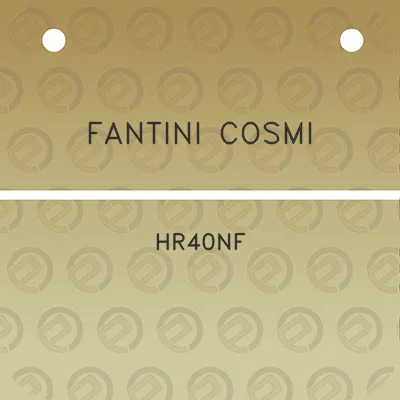 fantini-cosmi-hr40nf