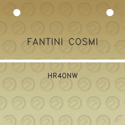 fantini-cosmi-hr40nw