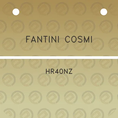 fantini-cosmi-hr40nz