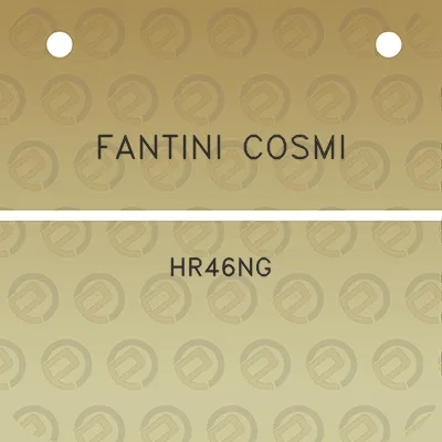 fantini-cosmi-hr46ng