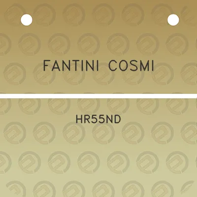 fantini-cosmi-hr55nd