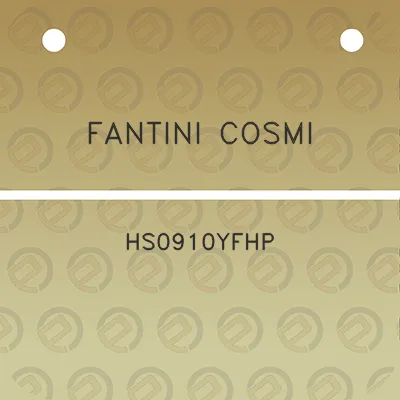 fantini-cosmi-hs0910yfhp