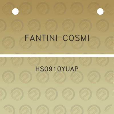 fantini-cosmi-hs0910yuap