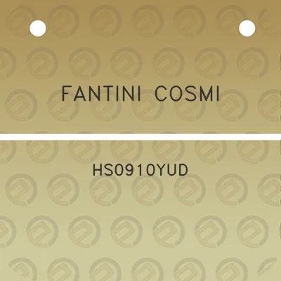 fantini-cosmi-hs0910yud