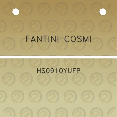 fantini-cosmi-hs0910yufp