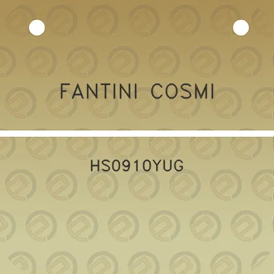 fantini-cosmi-hs0910yug