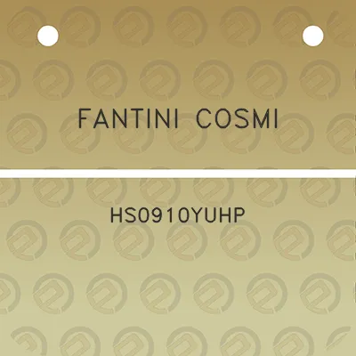 fantini-cosmi-hs0910yuhp